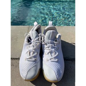 Nike  LeBron 14 Low Men White  Woven Sneakers Size 8.5